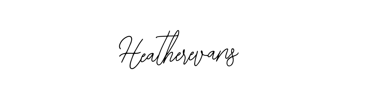 How to make Heatherevans signature? Bearetta-2O07w is a professional autograph style. Create handwritten signature for Heatherevans name. Heatherevans signature style 12 images and pictures png