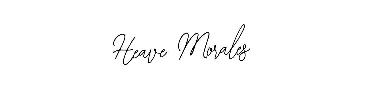 if you are searching for the best signature style for your name Heave Morales. so please give up your signature search. here we have designed multiple signature styles  using Bearetta-2O07w. Heave Morales signature style 12 images and pictures png