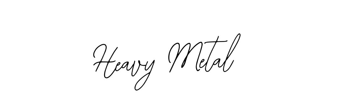 Create a beautiful signature design for name Heavy Metal. With this signature (Bearetta-2O07w) fonts, you can make a handwritten signature for free. Heavy Metal signature style 12 images and pictures png