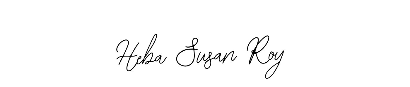 How to make Heba Susan Roy signature? Bearetta-2O07w is a professional autograph style. Create handwritten signature for Heba Susan Roy name. Heba Susan Roy signature style 12 images and pictures png