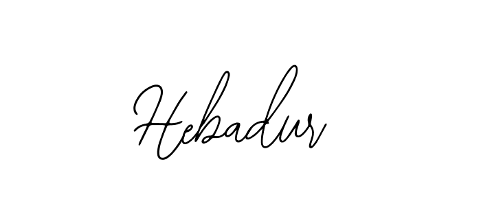 Hebadur stylish signature style. Best Handwritten Sign (Bearetta-2O07w) for my name. Handwritten Signature Collection Ideas for my name Hebadur. Hebadur signature style 12 images and pictures png