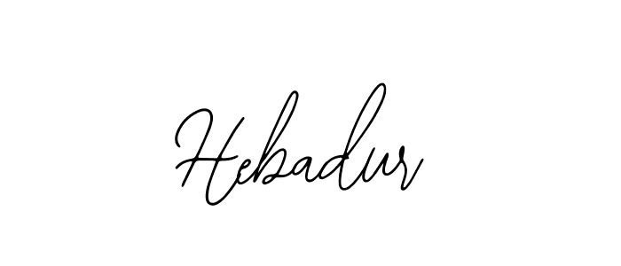 Also You can easily find your signature by using the search form. We will create Hebadur name handwritten signature images for you free of cost using Bearetta-2O07w sign style. Hebadur signature style 12 images and pictures png