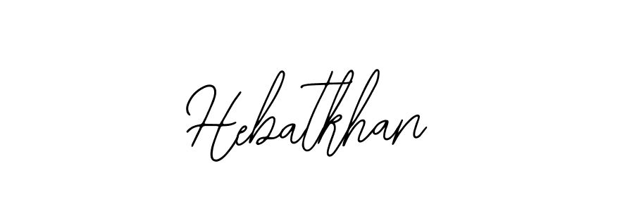 You can use this online signature creator to create a handwritten signature for the name Hebatkhan. This is the best online autograph maker. Hebatkhan signature style 12 images and pictures png