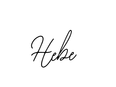 You should practise on your own different ways (Bearetta-2O07w) to write your name (Hebe) in signature. don't let someone else do it for you. Hebe signature style 12 images and pictures png