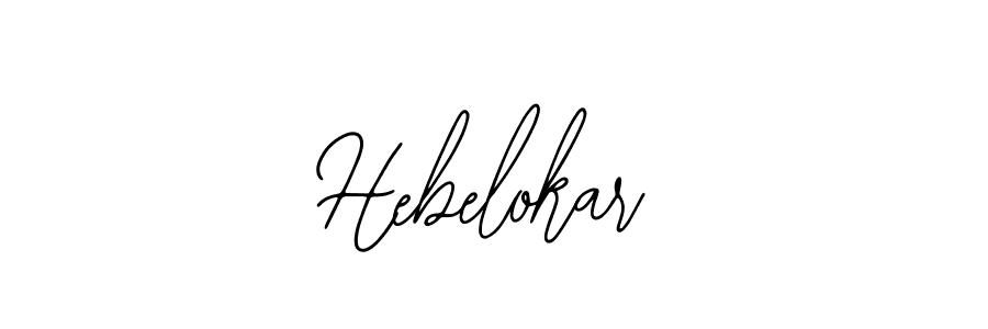 Bearetta-2O07w is a professional signature style that is perfect for those who want to add a touch of class to their signature. It is also a great choice for those who want to make their signature more unique. Get Hebelokar name to fancy signature for free. Hebelokar signature style 12 images and pictures png