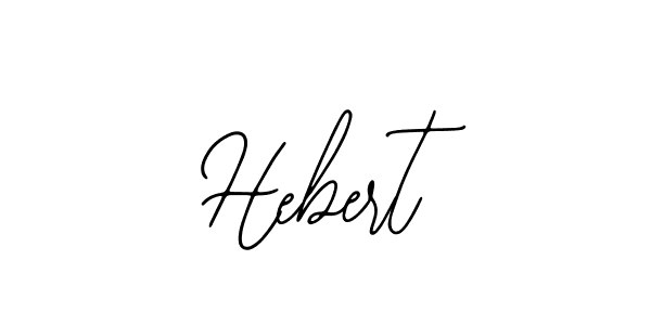 How to make Hebert name signature. Use Bearetta-2O07w style for creating short signs online. This is the latest handwritten sign. Hebert signature style 12 images and pictures png