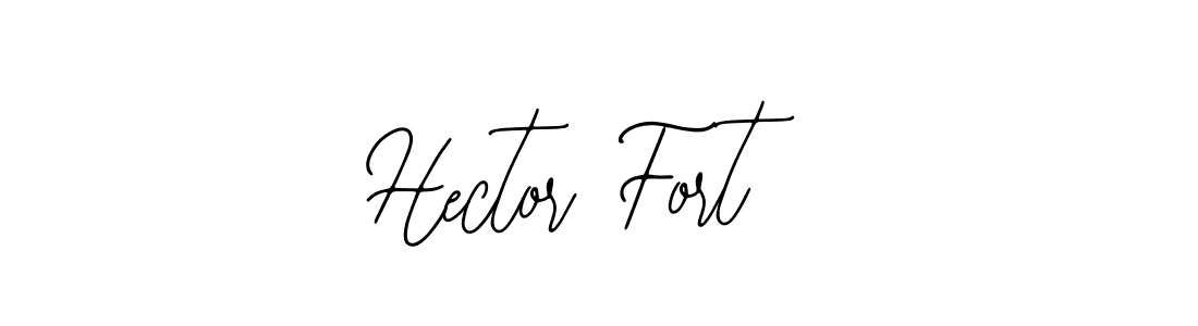 How to make Hector Fort signature? Bearetta-2O07w is a professional autograph style. Create handwritten signature for Hector Fort name. Hector Fort signature style 12 images and pictures png