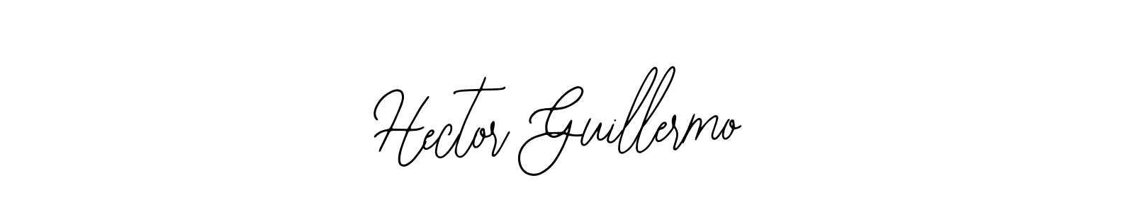 You should practise on your own different ways (Bearetta-2O07w) to write your name (Hector Guillermo) in signature. don't let someone else do it for you. Hector Guillermo signature style 12 images and pictures png