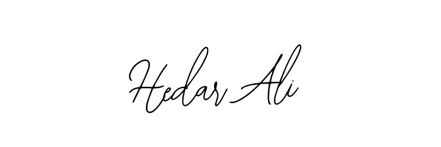 The best way (Bearetta-2O07w) to make a short signature is to pick only two or three words in your name. The name Hedar Ali include a total of six letters. For converting this name. Hedar Ali signature style 12 images and pictures png