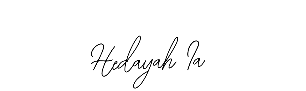 Make a beautiful signature design for name Hedayah Ia. Use this online signature maker to create a handwritten signature for free. Hedayah Ia signature style 12 images and pictures png