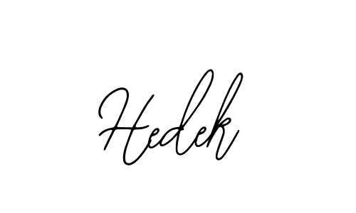 The best way (Bearetta-2O07w) to make a short signature is to pick only two or three words in your name. The name Hedek include a total of six letters. For converting this name. Hedek signature style 12 images and pictures png