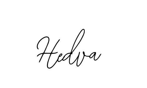 You should practise on your own different ways (Bearetta-2O07w) to write your name (Hedva) in signature. don't let someone else do it for you. Hedva signature style 12 images and pictures png