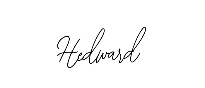 How to make Hedward name signature. Use Bearetta-2O07w style for creating short signs online. This is the latest handwritten sign. Hedward signature style 12 images and pictures png