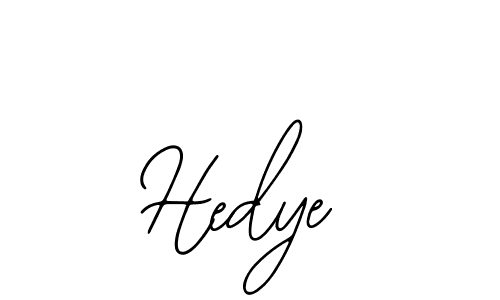 Make a beautiful signature design for name Hedye. Use this online signature maker to create a handwritten signature for free. Hedye signature style 12 images and pictures png