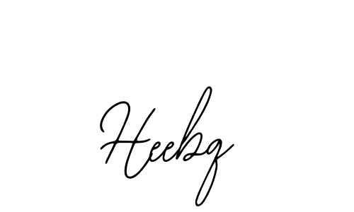 Heebq stylish signature style. Best Handwritten Sign (Bearetta-2O07w) for my name. Handwritten Signature Collection Ideas for my name Heebq. Heebq signature style 12 images and pictures png