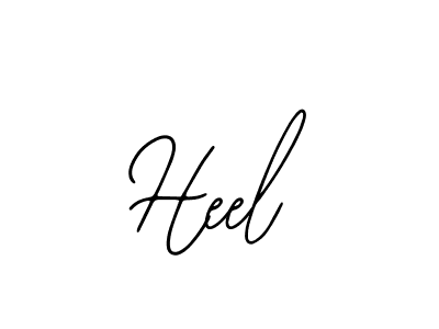 How to make Heel name signature. Use Bearetta-2O07w style for creating short signs online. This is the latest handwritten sign. Heel signature style 12 images and pictures png
