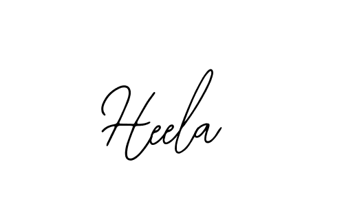 Design your own signature with our free online signature maker. With this signature software, you can create a handwritten (Bearetta-2O07w) signature for name Heela. Heela signature style 12 images and pictures png