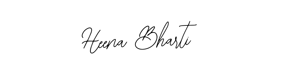 It looks lik you need a new signature style for name Heena Bharti. Design unique handwritten (Bearetta-2O07w) signature with our free signature maker in just a few clicks. Heena Bharti signature style 12 images and pictures png