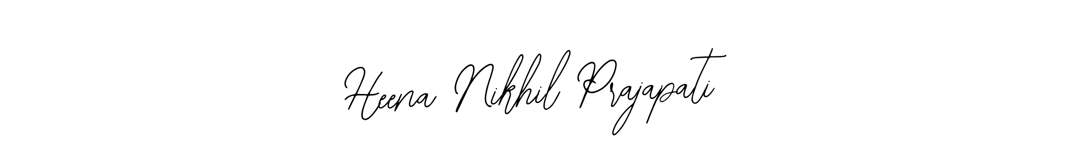 Best and Professional Signature Style for Heena Nikhil Prajapati. Bearetta-2O07w Best Signature Style Collection. Heena Nikhil Prajapati signature style 12 images and pictures png