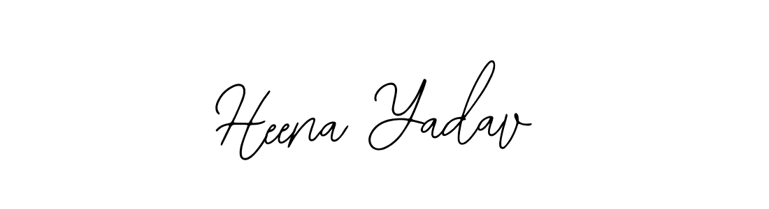 Make a beautiful signature design for name Heena Yadav. Use this online signature maker to create a handwritten signature for free. Heena Yadav signature style 12 images and pictures png