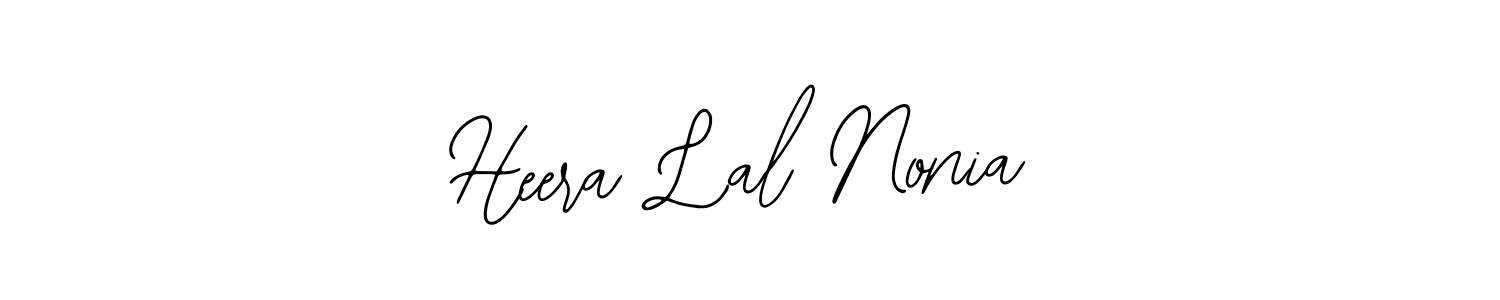 Design your own signature with our free online signature maker. With this signature software, you can create a handwritten (Bearetta-2O07w) signature for name Heera Lal Nonia. Heera Lal Nonia signature style 12 images and pictures png