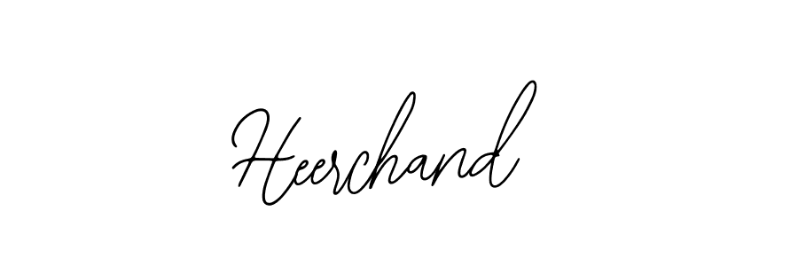 Design your own signature with our free online signature maker. With this signature software, you can create a handwritten (Bearetta-2O07w) signature for name Heerchand. Heerchand signature style 12 images and pictures png