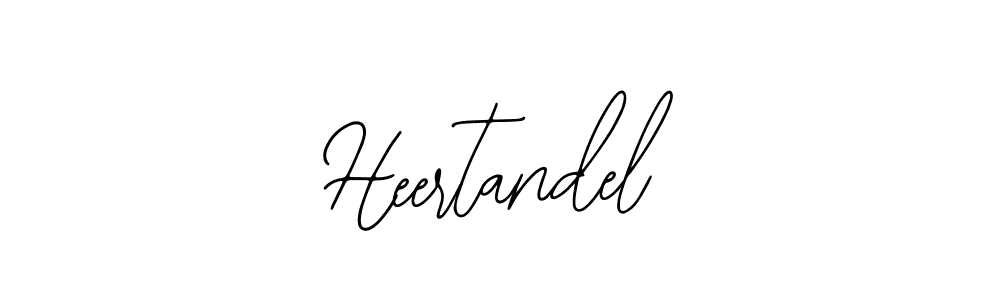 Bearetta-2O07w is a professional signature style that is perfect for those who want to add a touch of class to their signature. It is also a great choice for those who want to make their signature more unique. Get Heertandel name to fancy signature for free. Heertandel signature style 12 images and pictures png