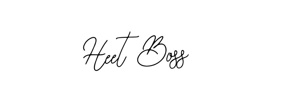 Create a beautiful signature design for name Heet Boss. With this signature (Bearetta-2O07w) fonts, you can make a handwritten signature for free. Heet Boss signature style 12 images and pictures png