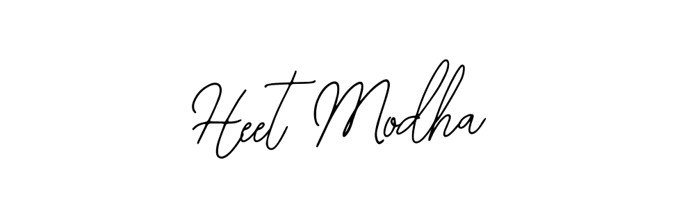 Make a short Heet Modha signature style. Manage your documents anywhere anytime using Bearetta-2O07w. Create and add eSignatures, submit forms, share and send files easily. Heet Modha signature style 12 images and pictures png