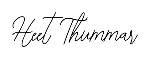 The best way (Bearetta-2O07w) to make a short signature is to pick only two or three words in your name. For converting this name Heet Thummar. Heet Thummar signature style 12 images and pictures png