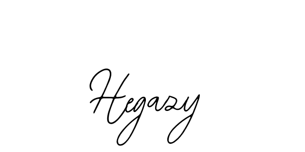 Use a signature maker to create a handwritten signature online. With this signature software, you can design (Bearetta-2O07w) your own signature for name Hegazy. Hegazy signature style 12 images and pictures png