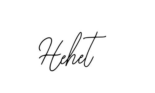 Design your own signature with our free online signature maker. With this signature software, you can create a handwritten (Bearetta-2O07w) signature for name Hehet. Hehet signature style 12 images and pictures png