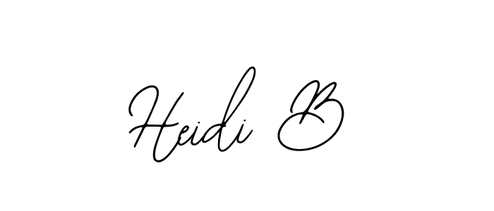 Best and Professional Signature Style for Heidi B. Bearetta-2O07w Best Signature Style Collection. Heidi B signature style 12 images and pictures png