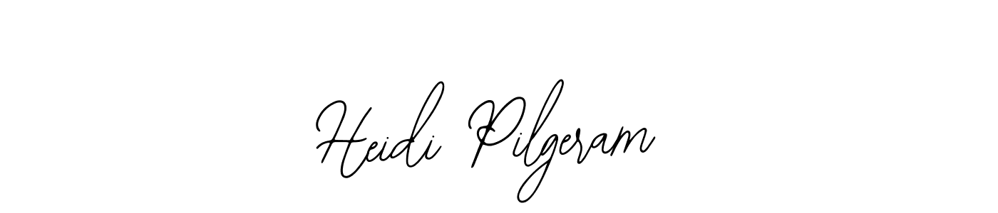 It looks lik you need a new signature style for name Heidi Pilgeram. Design unique handwritten (Bearetta-2O07w) signature with our free signature maker in just a few clicks. Heidi Pilgeram signature style 12 images and pictures png