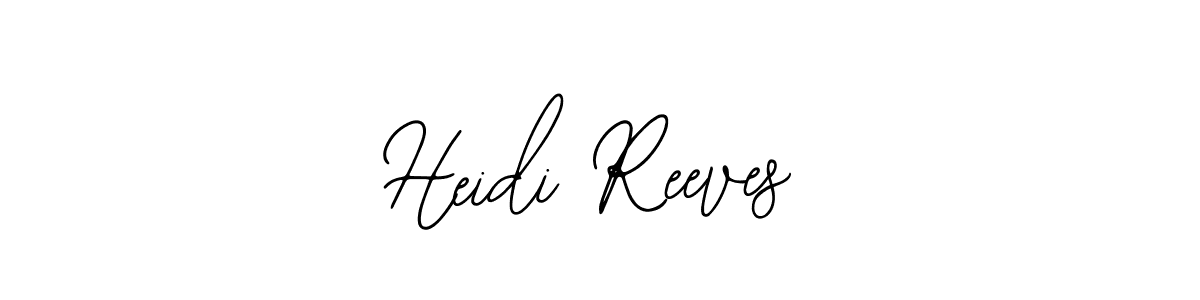 Design your own signature with our free online signature maker. With this signature software, you can create a handwritten (Bearetta-2O07w) signature for name Heidi Reeves. Heidi Reeves signature style 12 images and pictures png