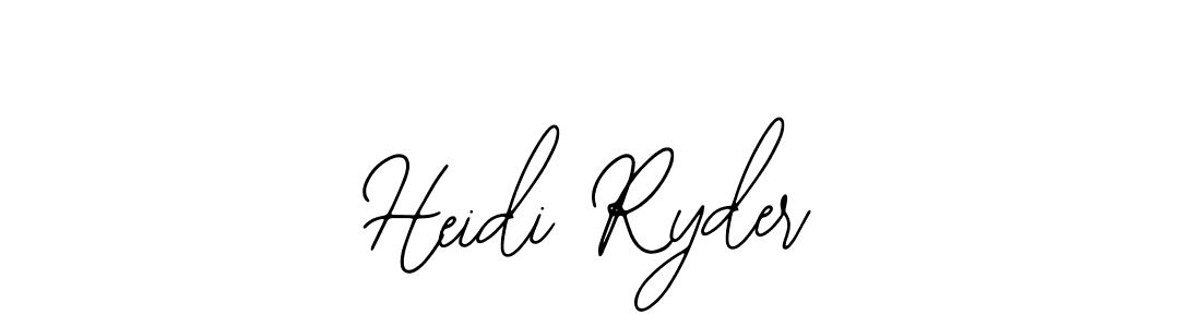 Design your own signature with our free online signature maker. With this signature software, you can create a handwritten (Bearetta-2O07w) signature for name Heidi Ryder. Heidi Ryder signature style 12 images and pictures png
