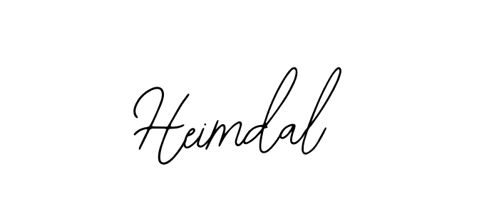 Use a signature maker to create a handwritten signature online. With this signature software, you can design (Bearetta-2O07w) your own signature for name Heimdal. Heimdal signature style 12 images and pictures png