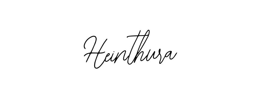 Similarly Bearetta-2O07w is the best handwritten signature design. Signature creator online .You can use it as an online autograph creator for name Heinthura. Heinthura signature style 12 images and pictures png