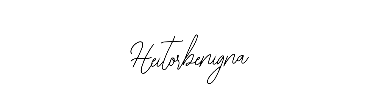 Create a beautiful signature design for name Heitorbenigna. With this signature (Bearetta-2O07w) fonts, you can make a handwritten signature for free. Heitorbenigna signature style 12 images and pictures png