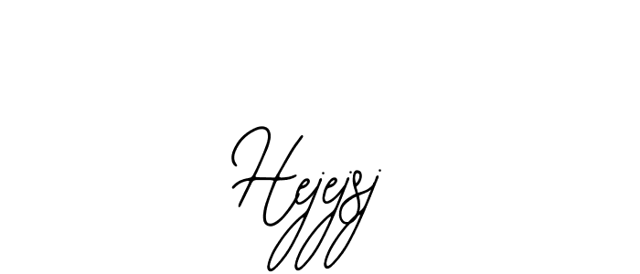 Similarly Bearetta-2O07w is the best handwritten signature design. Signature creator online .You can use it as an online autograph creator for name Hejejsj. Hejejsj signature style 12 images and pictures png