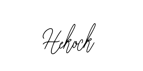 Also we have Hekock name is the best signature style. Create professional handwritten signature collection using Bearetta-2O07w autograph style. Hekock signature style 12 images and pictures png