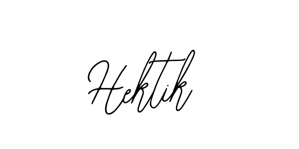 You should practise on your own different ways (Bearetta-2O07w) to write your name (Hektik) in signature. don't let someone else do it for you. Hektik signature style 12 images and pictures png