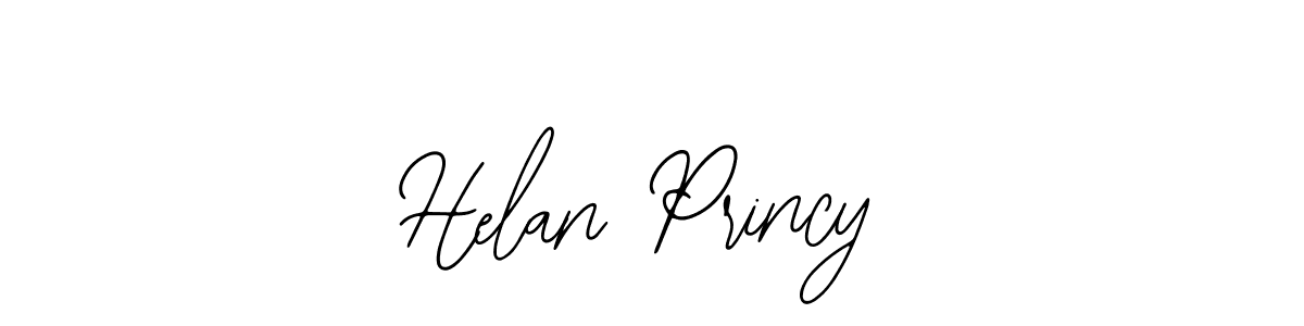 Also we have Helan Princy name is the best signature style. Create professional handwritten signature collection using Bearetta-2O07w autograph style. Helan Princy signature style 12 images and pictures png