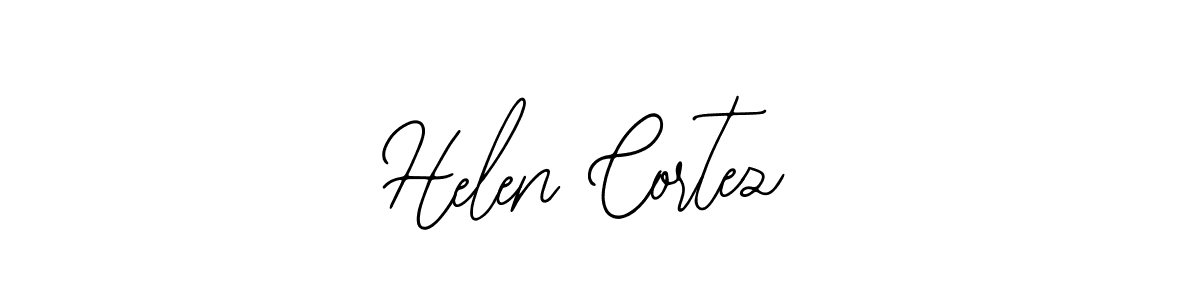Bearetta-2O07w is a professional signature style that is perfect for those who want to add a touch of class to their signature. It is also a great choice for those who want to make their signature more unique. Get Helen Cortez name to fancy signature for free. Helen Cortez signature style 12 images and pictures png