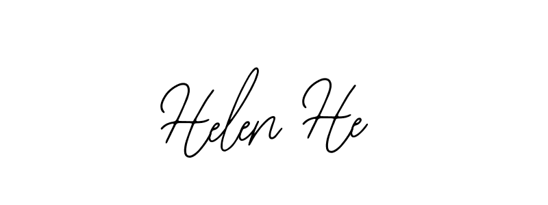 This is the best signature style for the Helen He name. Also you like these signature font (Bearetta-2O07w). Mix name signature. Helen He signature style 12 images and pictures png