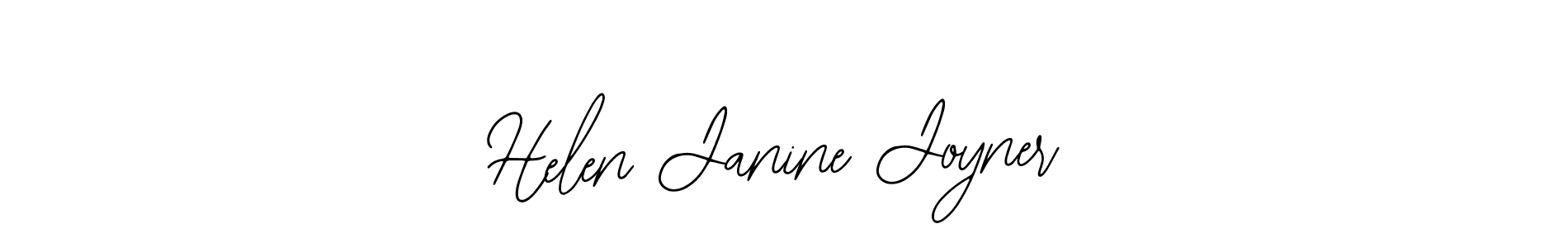 Make a beautiful signature design for name Helen Janine Joyner. With this signature (Bearetta-2O07w) style, you can create a handwritten signature for free. Helen Janine Joyner signature style 12 images and pictures png