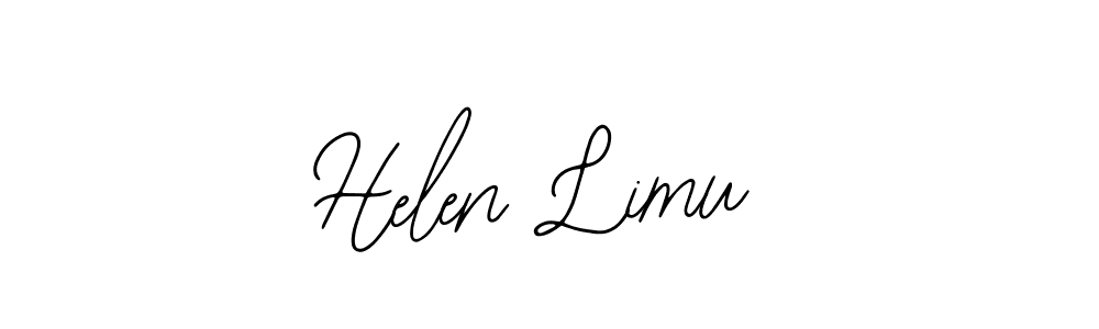 Helen Limu stylish signature style. Best Handwritten Sign (Bearetta-2O07w) for my name. Handwritten Signature Collection Ideas for my name Helen Limu. Helen Limu signature style 12 images and pictures png