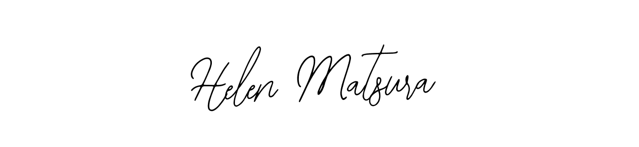 Helen Matsura stylish signature style. Best Handwritten Sign (Bearetta-2O07w) for my name. Handwritten Signature Collection Ideas for my name Helen Matsura. Helen Matsura signature style 12 images and pictures png