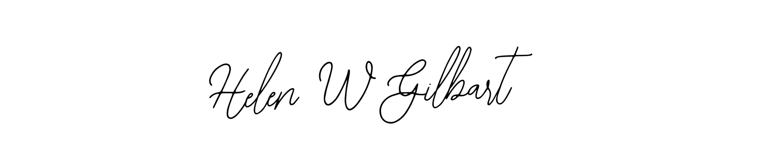 It looks lik you need a new signature style for name Helen W Gilbart. Design unique handwritten (Bearetta-2O07w) signature with our free signature maker in just a few clicks. Helen W Gilbart signature style 12 images and pictures png