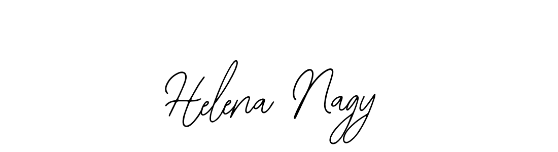 How to make Helena Nagy name signature. Use Bearetta-2O07w style for creating short signs online. This is the latest handwritten sign. Helena Nagy signature style 12 images and pictures png